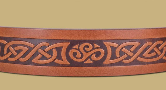 Lee River - Lee River Triskle Knot Embossed Belt