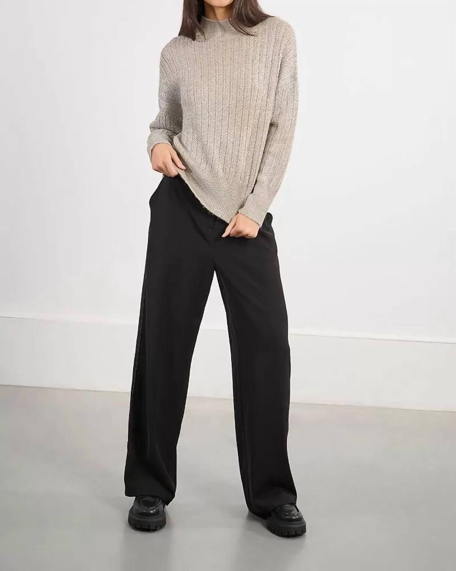 Lili Sidonio - Iridescent Cable Knit Jumper