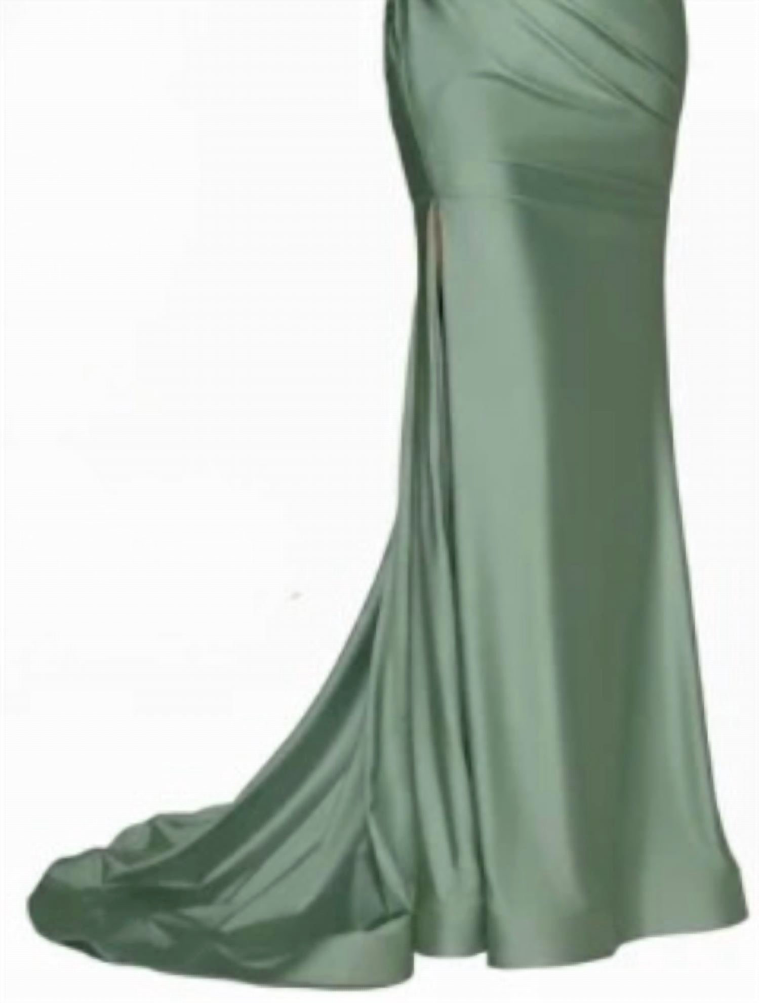 Ever After Bridal Atlanta - Women's Allure Elegant Satin Evening Gown