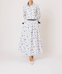 Rosie Assoulin - Easy Does It Winding Vines Embroidery Skirt