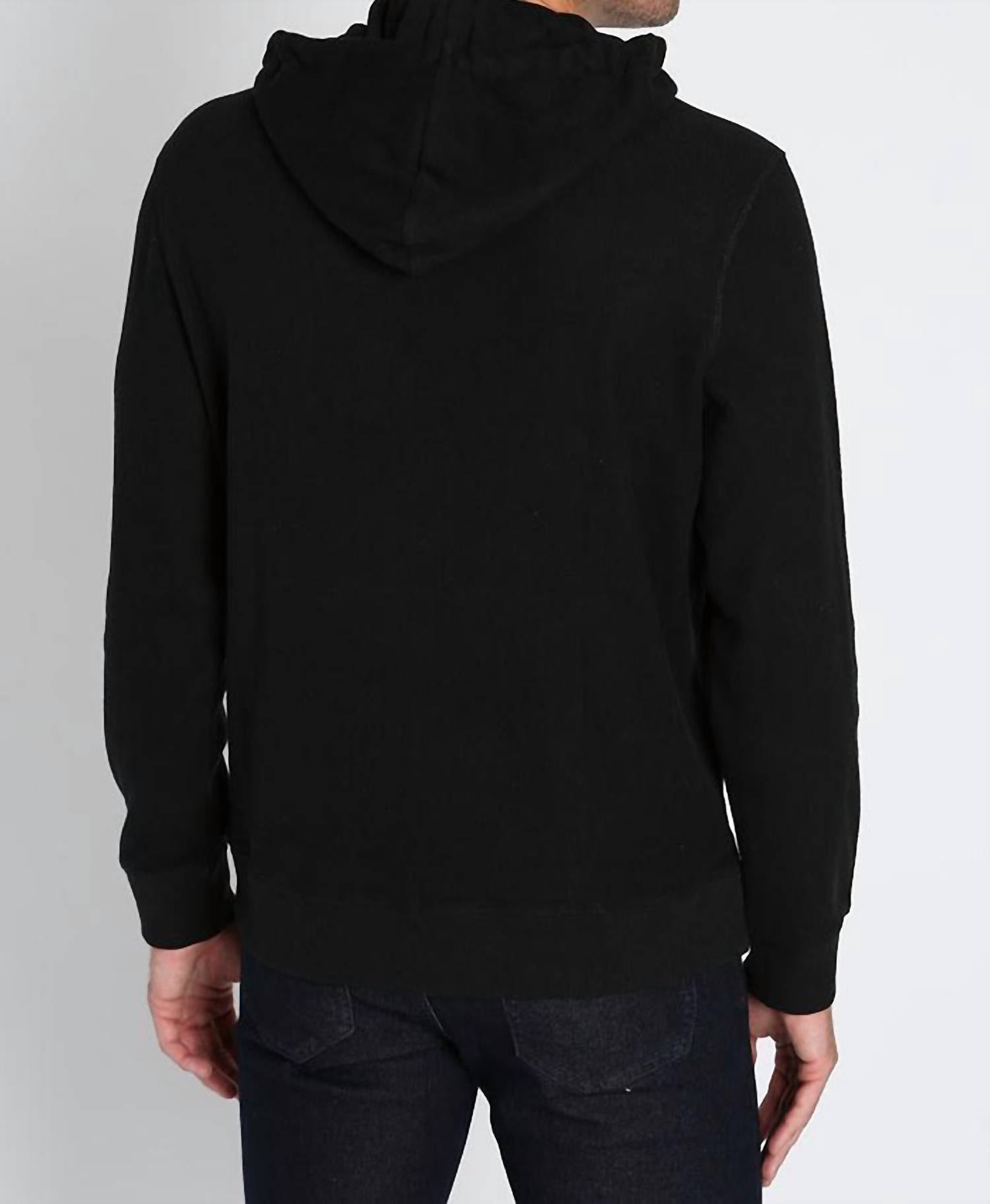 Jachs New York - Bedford Brushed Waffle Hoodie