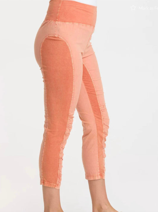 Xcvi - High Waist Jetter Distressed Wash