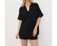 Pact - Coastal Double Gauze Relaxed Shirt