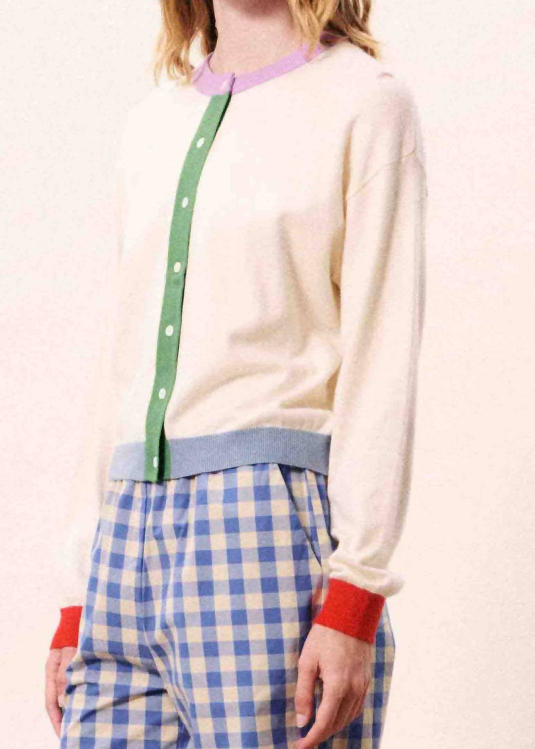 Frnch - Patrick Colorblock Cardigan