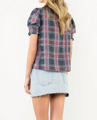 Thml - Kanya Plaid Top