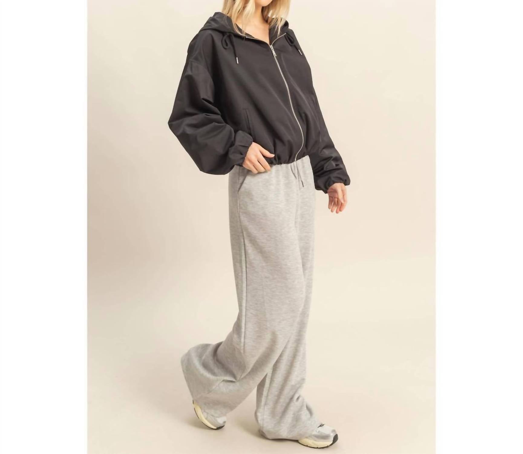 Hyfve - Flowy Knit Drawstring Pants