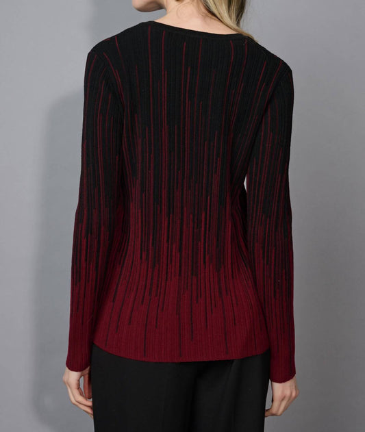 Picadilly - Textured Linear Top