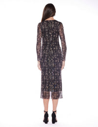 Viereck - Women's Lantern Mesh Dress