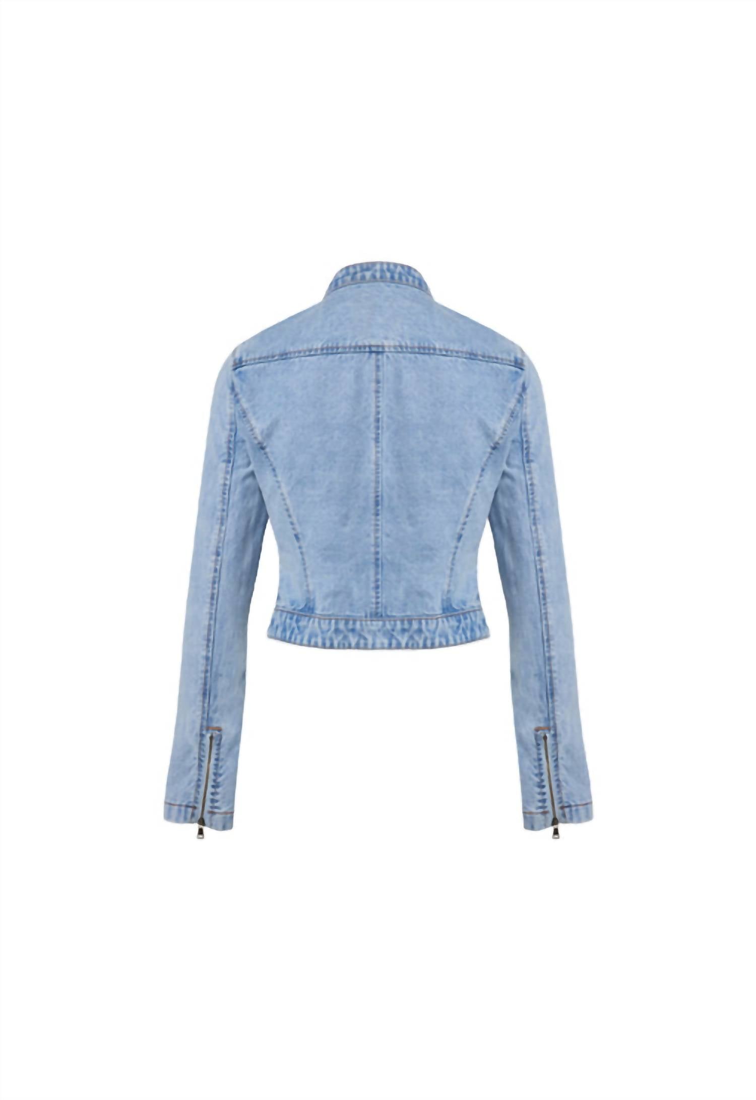 Lioness - Bella Moto Denim Jacket