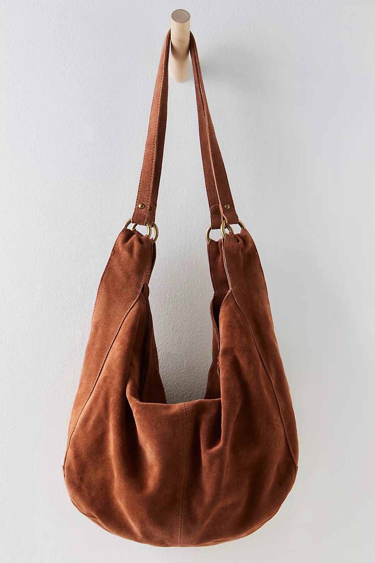 Free People - Women's Roma Suede Tote
