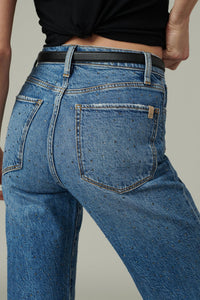 Joe'S Jeans - Margot Crystal High Rise Straight Jeans