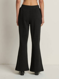 Nation LTD Reece Sweatpant in jet black 1 - women's pants - alternate view