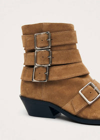 ALOHAS Women's Eras Suede Leather Ankle Boots in tan - women's shoe - view 5