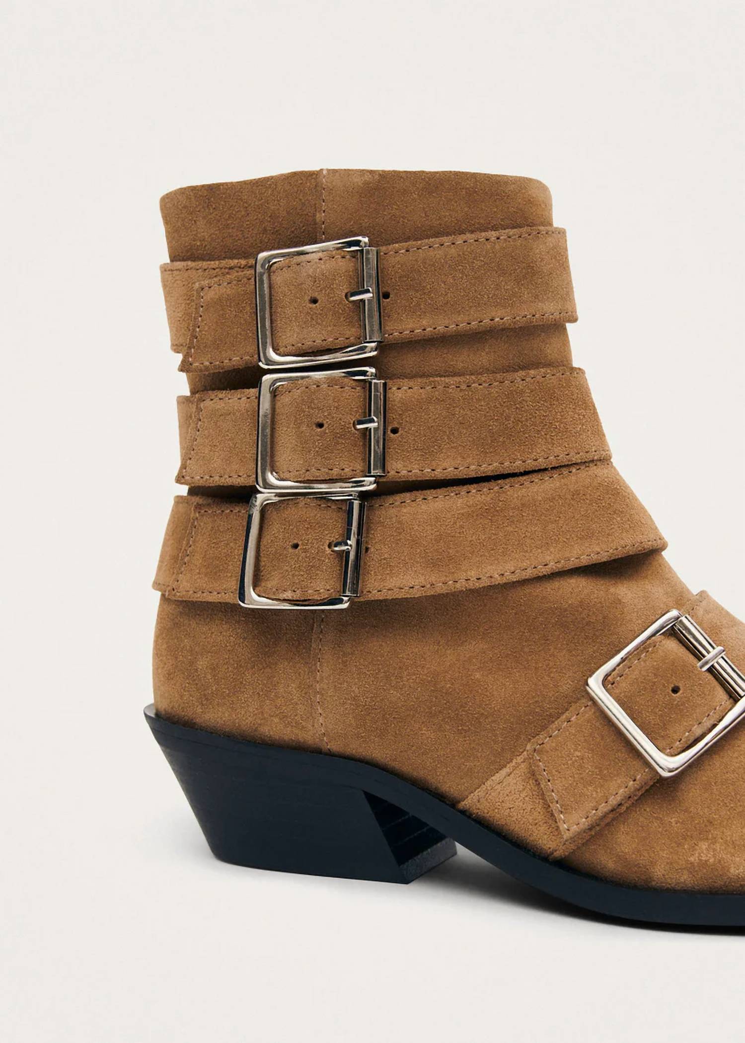ALOHAS Women's Eras Suede Leather Ankle Boots in tan - women's shoe - view 5