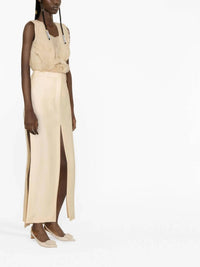 Lanvin - A-line Slit Maxi Skirt