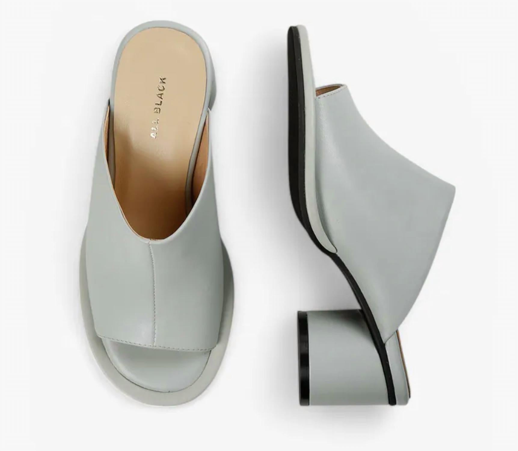 All Black - Women's Cover Up Mules