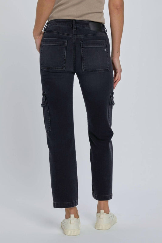 Hidden - Tracey Cropped Cargo Pocket Pants