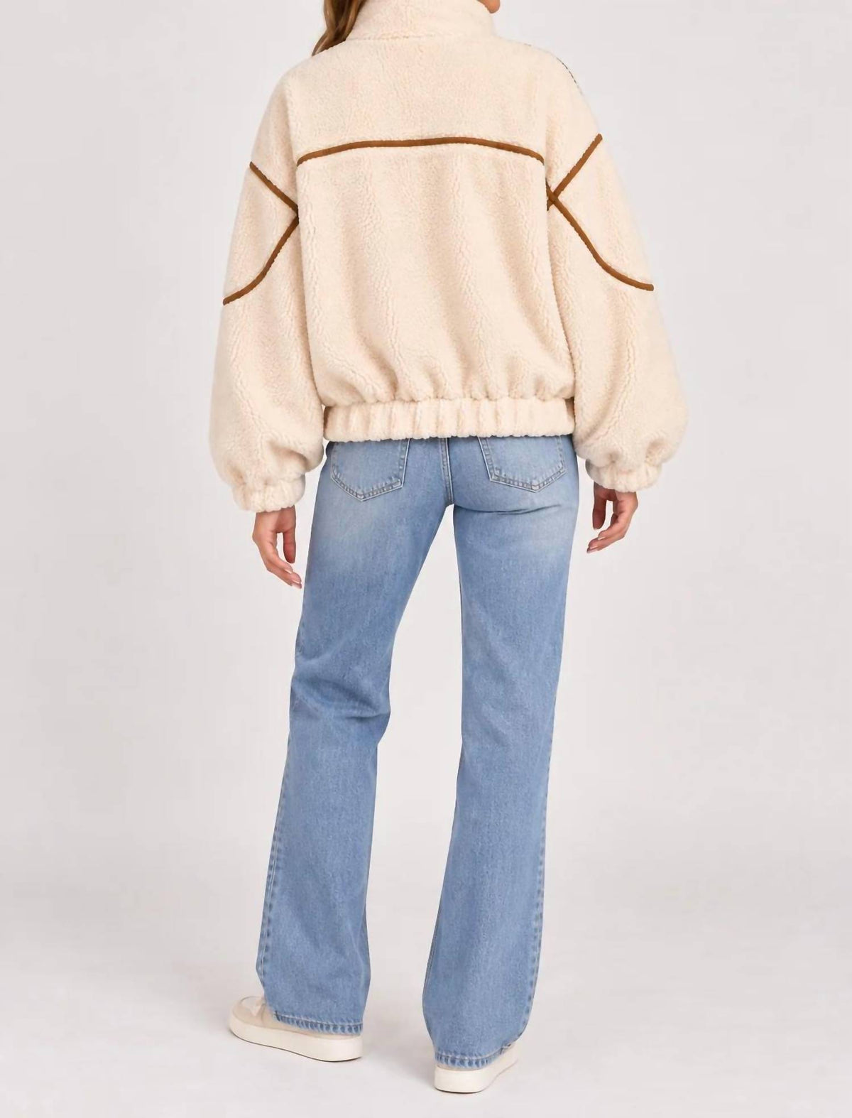 Elan - Shearling Bomber Jacket