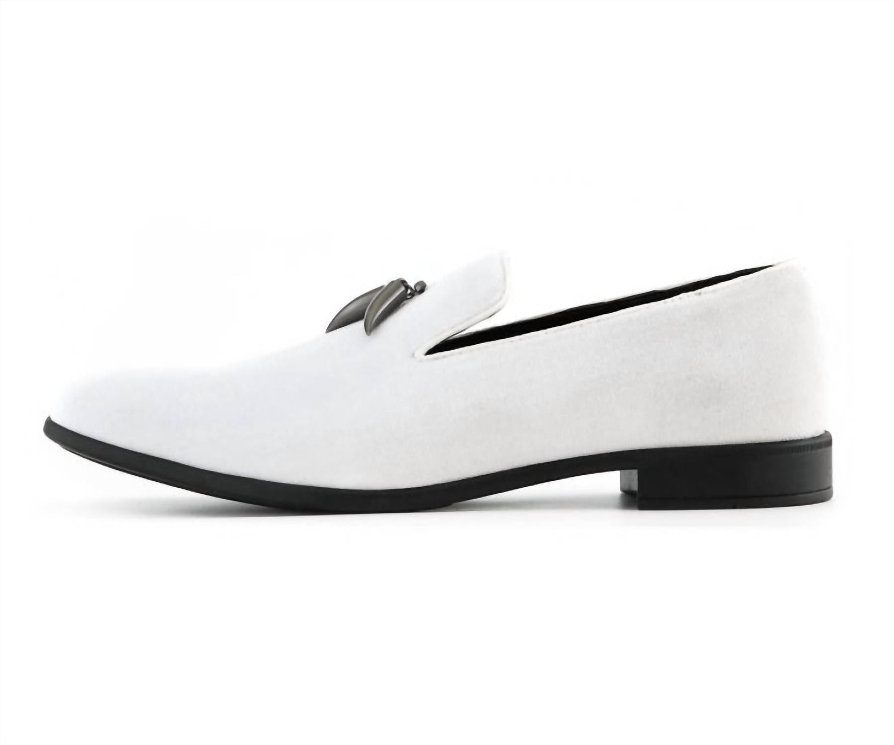 Amali Men's Heath Loafers in white - men's loafer