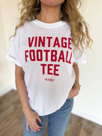 Girl Dangerous - Atlas Vintage Football Tee