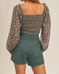 Sage The Label - Barcelona High Rise Shorts