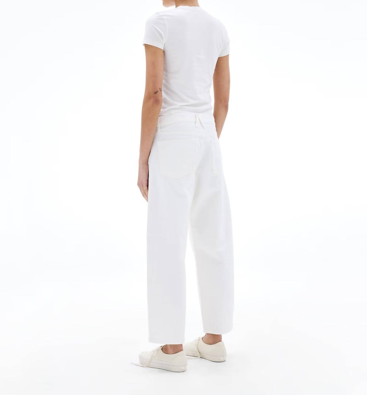 Slvrlake - Jamie Ankle Lenght Curve Leg Jeans