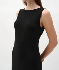 Joseph Ribkoff - Chiffon Flounce Hem Midi Dress