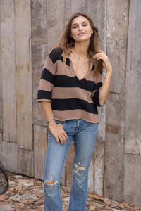 Wooden Ships - Tasha Polo Half Sleeve Top