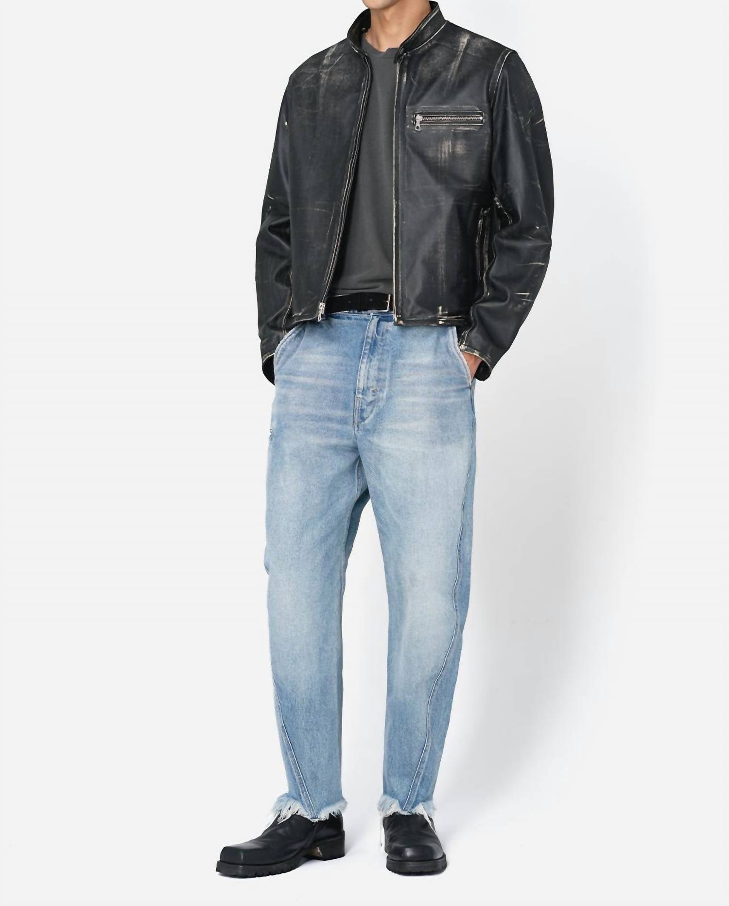 John Elliott - Sendai Relax Cropped Trouser Jeans