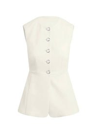Favorite Daughter Clocking In Top in top in pearl - women's blouse - view 4