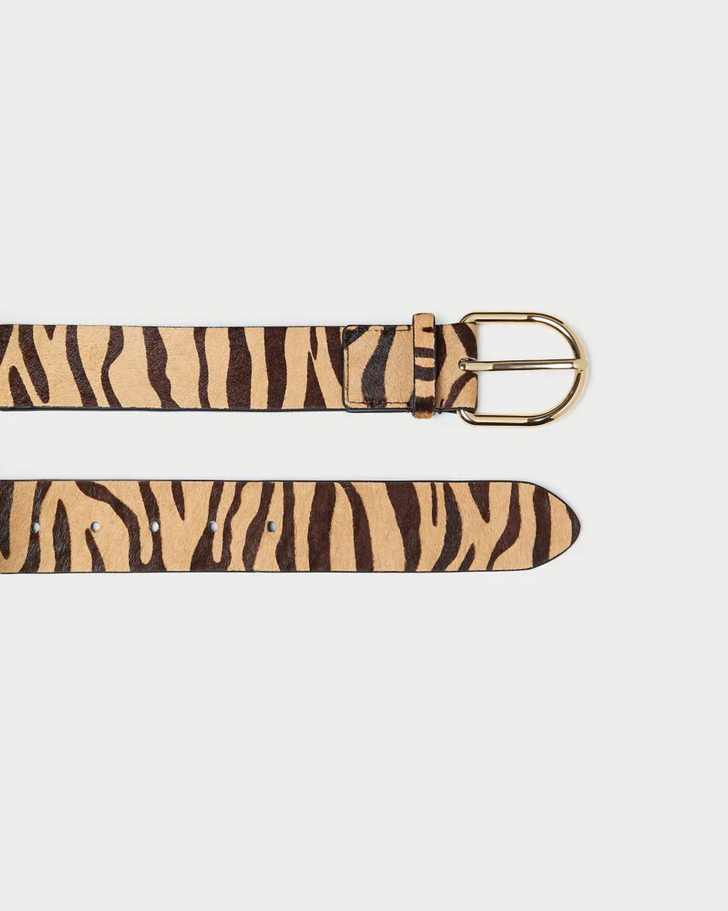 Loeffler Randall - Women's Isaac Zebra Belt