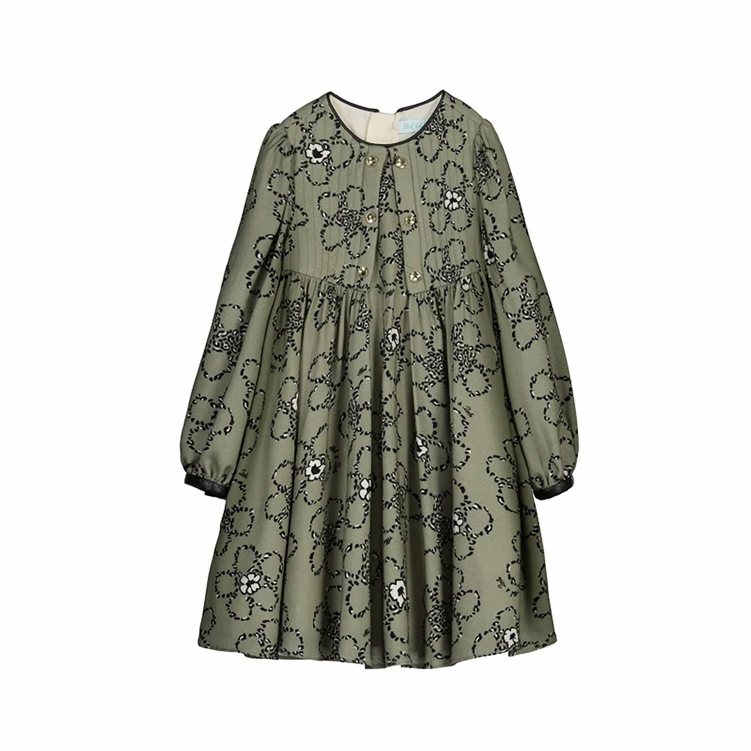 Abel & Lula - Girl's Bayleaf Viscose Dress