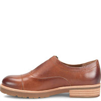 KORK-EASE Women's Cloetta Monk Strap Loafer in tan - women's flats - detail view