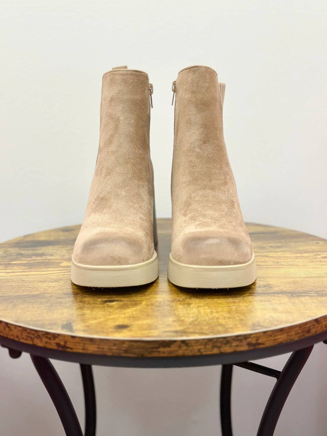 Olem - Women's Chunky Heel Bootie