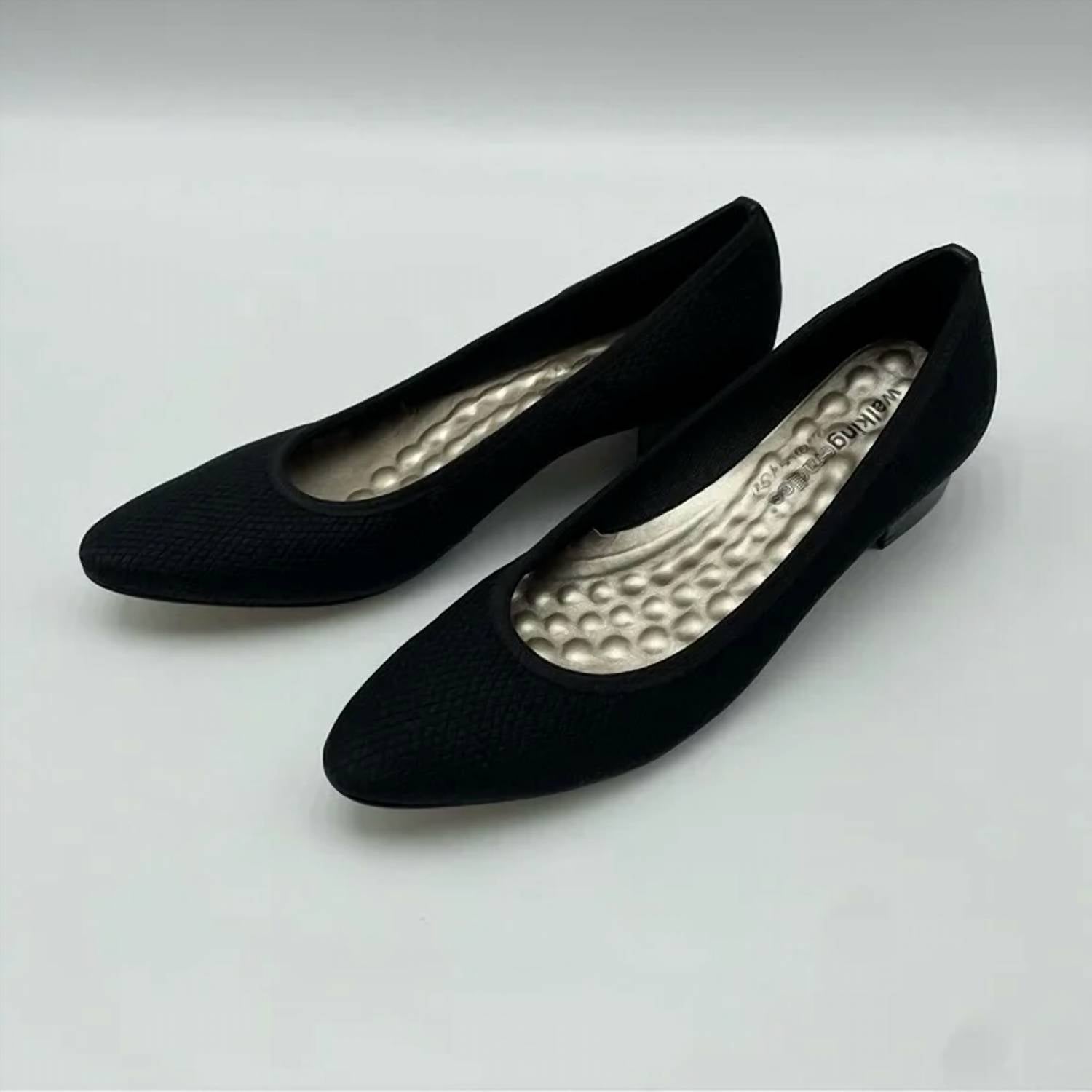 the walking cradle co. Women's Hanna Pumps in black - women's flats - alternate view
