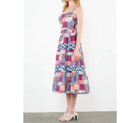 Thml - Strap Tiered Print Dress