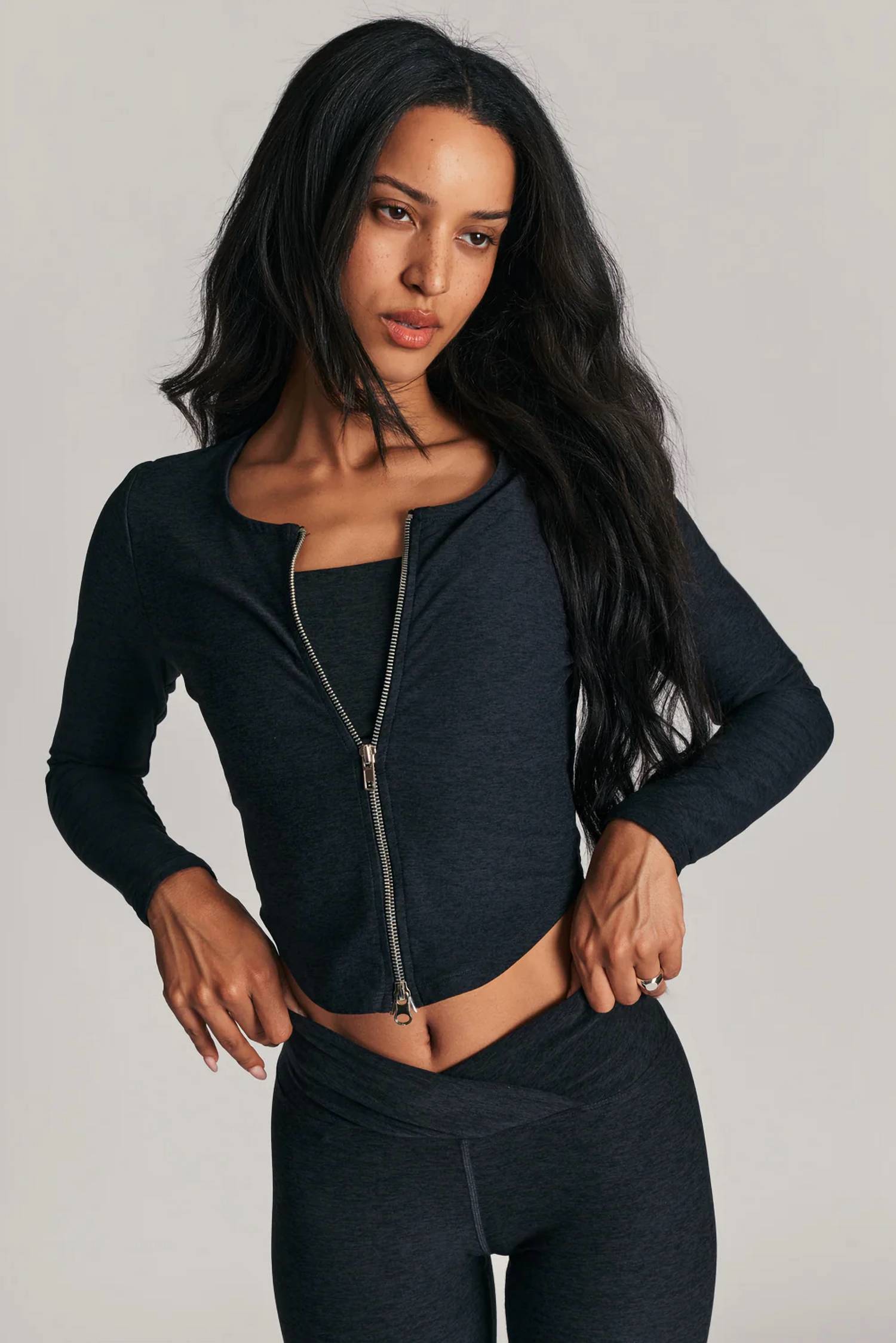 Year Of Ours - Stretch Zip Up Cardigan