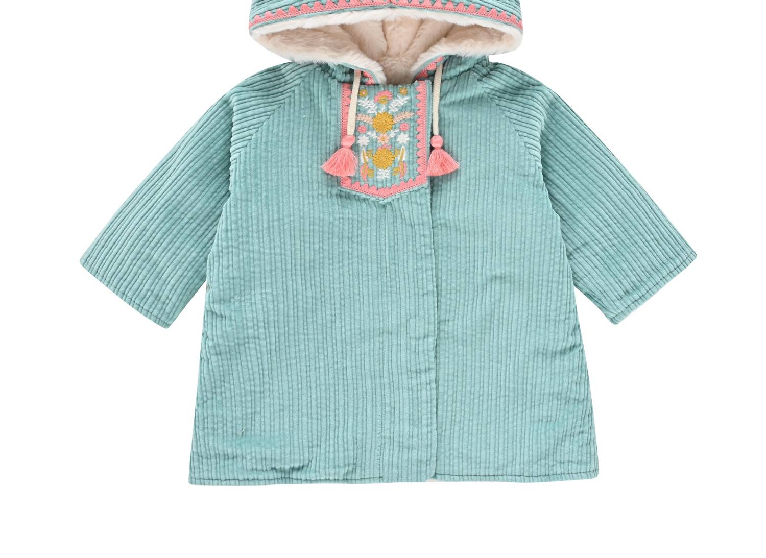 Louise Misha - Girl's Baconi Corduroy Coat
