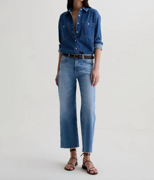 Ag Jeans - Saige Wide Leg Crop Jeans