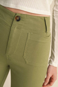 &Merci - High Waist Cropped Wide Leg Pants