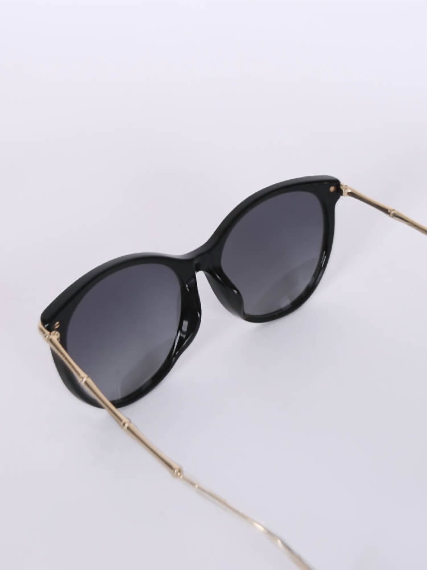 Gucci - Bamboo Detail Cat Eye Oversized Sunglasses