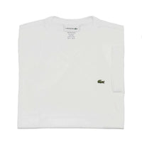 Lacoste - Men's Standard Short Sleeve Pima V-neck Tee
