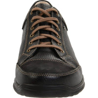 Finn Comfort Men's Alamo Leather Shoes in schwarz black bison buggy 1 - men's loafer - view 4