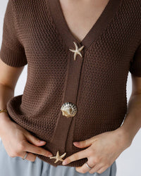 Urban Daizy - GOLDEN TIDE KNIT TOP