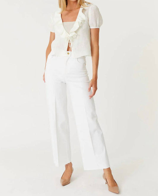 Level99 - Hudson Wide Leg Jean