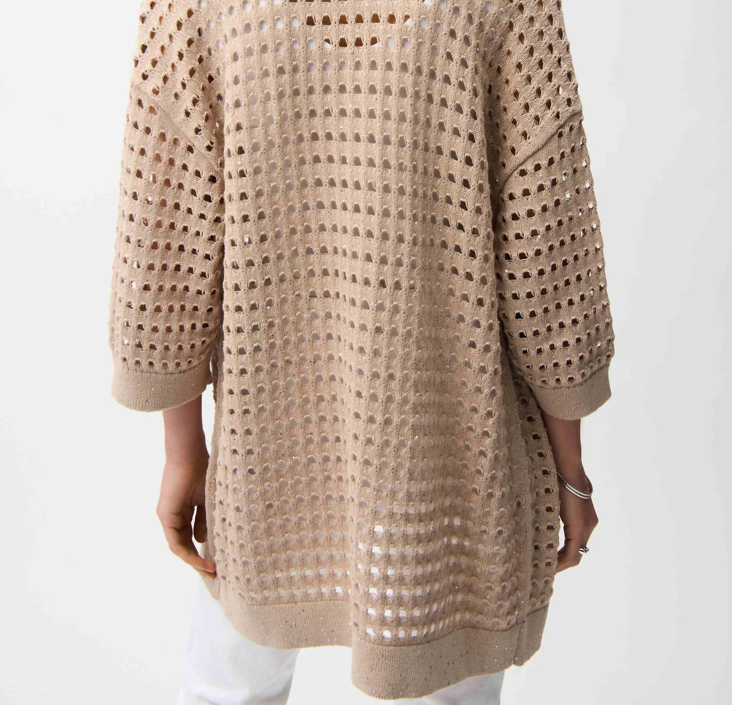 Joseph Ribkoff - Open Stitch Boxy Cardigan