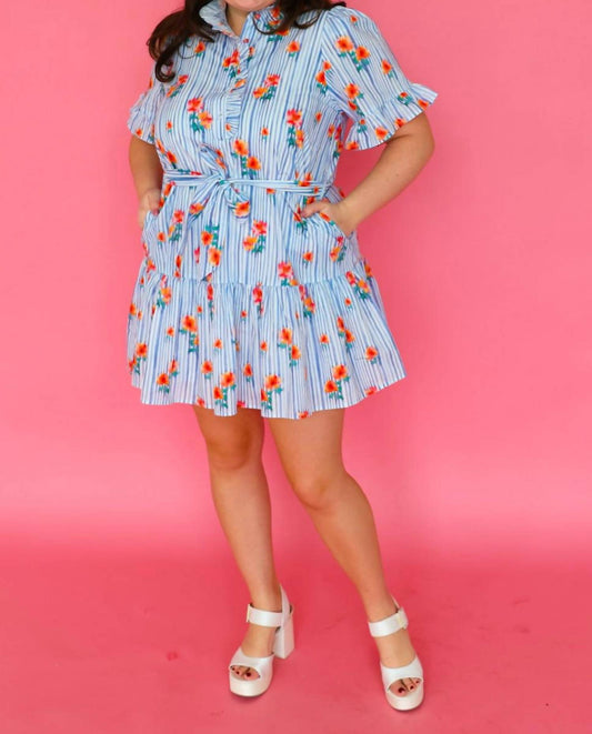 Entro - Willow Floral Mini Dress