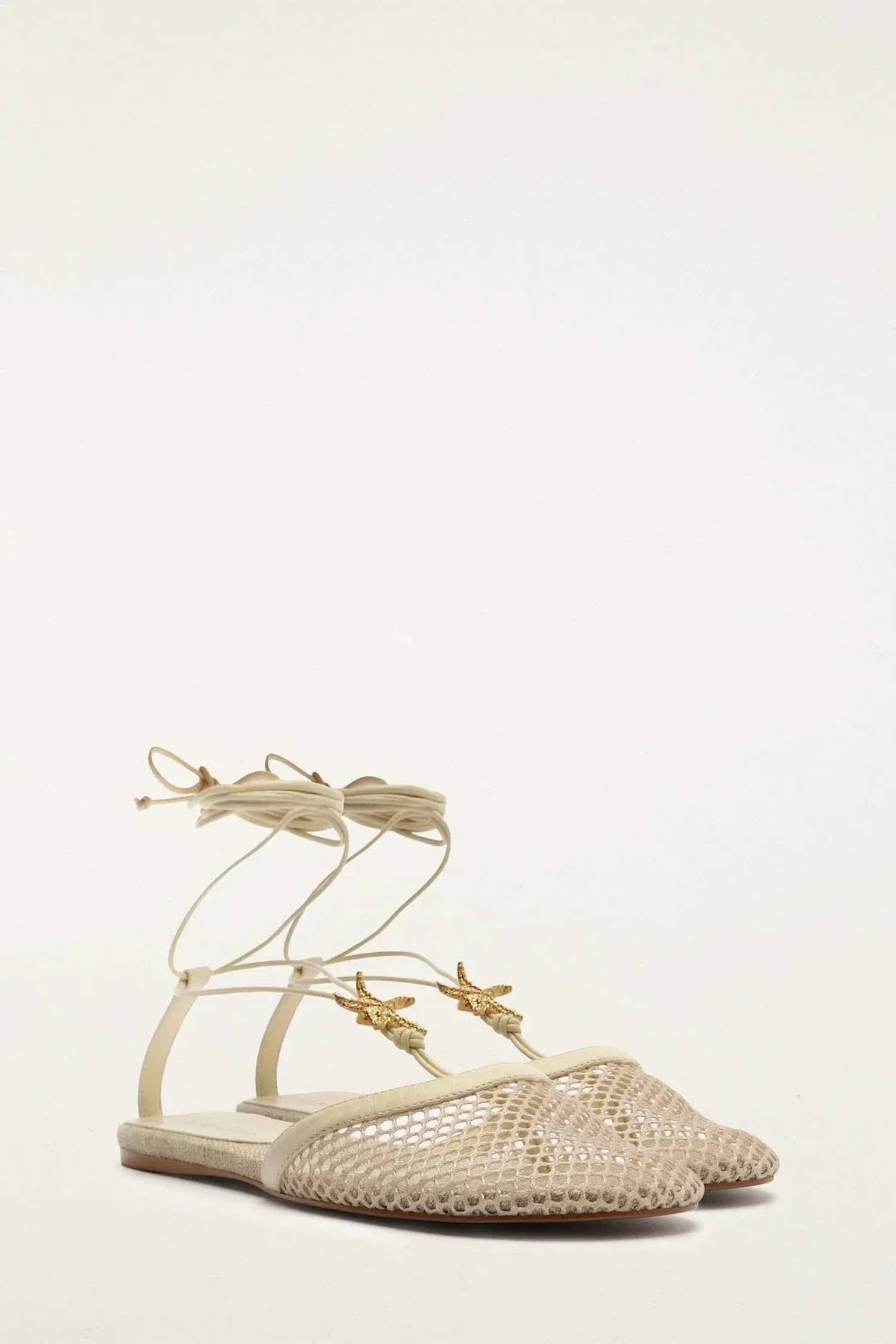 Farm Rio - Women's Sea Lace Up Mules