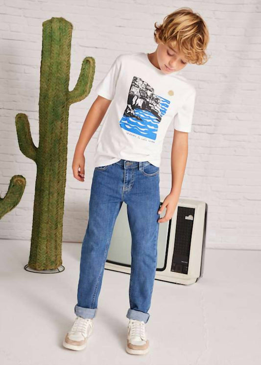 Mayoral - Basic Straight Leg Jeans