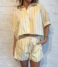 Adeline - Limoncello Boxy Shirt